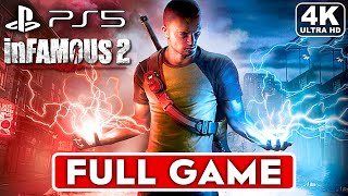 INFAMOUS 2 Gameplay Walkthrough FULL GAME 4K ULTRA HD PS5  No Commentary [upl. by Ertnod644]