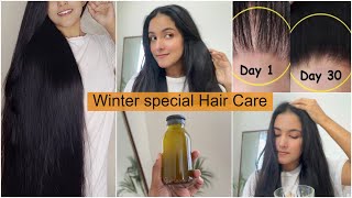 🛑 Special Hair Oil For Winter 💁🏻‍♀️ চুল দ্রুত লম্বা এবং ঝলমলে করতে বেস্ট হেয়ার অয়েল । 💯Result [upl. by Arette]