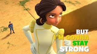 Steppin Up  Lyric Video  Elena of Avalor  Disney Junior [upl. by Ettennig939]