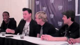 LeakyCon 2012 The Warblers Interview [upl. by Aecila]