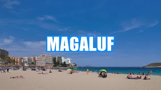 Magaluf Mallorca 🇪🇸 Walking tour ☀️ 4K HDR [upl. by Casie]