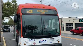 「NICE」Sound Clip  2021 Gillig BRT CNG quot2015quot on the n25 [upl. by Annabella]