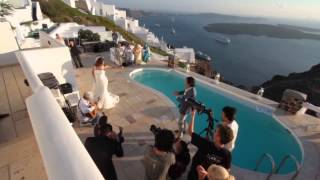 Exclusive Wedding at Tholos Resort Santorini [upl. by Tuhn820]