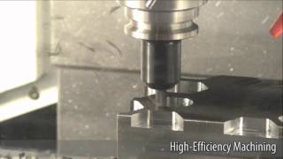 Hartford HCMC1000 Trochoidal Milling [upl. by Ariuqahs]