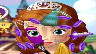 Princess Sofia The First Great Makeover Game for Little Kids Full HD Children Movie [upl. by Asel]