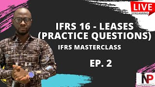 IFRS 16 Leases Updated ICAG  ACCA CPACFACIMA Nhyira Premium  Part 2 [upl. by Carlotta]