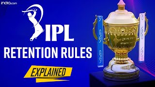 IPL Retention Rules And Criteria For Money Distribution Of Retained Players Explained  IPL  Sports [upl. by Oilisab]