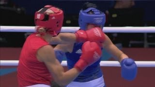 Womens Boxing Middle 75kg Round Of 16  Full Bouts  London 2012 Olympics [upl. by Mendelson]