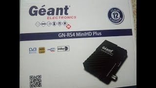 طريقة تفعيل السرفر في جهاز rs4 mini hd plus geant [upl. by Macdermot]