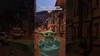 Baby Yoda kimsenin bilmediği o yer 🤔  Baby Yoda babyyoda [upl. by Nitaf]