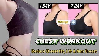 Exercise For Chest  Reduce Chest Fat  Lift amp Firm Breast Fat at Home  Home Fitness Challenge [upl. by Veronika54]