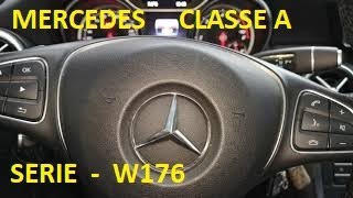 MERCEDES CLASSE A W176  Reset Oil Service Azzeramento Manutenzione Generale [upl. by Nager]