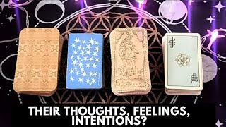 Their thoughts feelings intentions  TAROT READING ✨ [upl. by Herring]