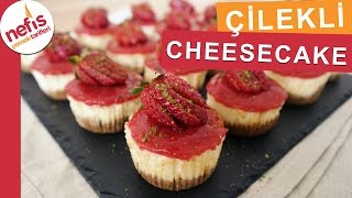 Çilekli Mini Cheesecake Tarifi  Tam Ölçü Muhteşem Lezzet  Nefis Yemek Tarifleri [upl. by Magdau337]