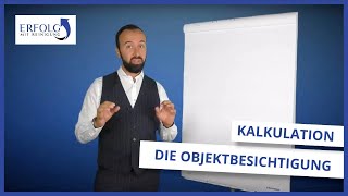 Kalkulation Gebäudereinigung Teil 1 Wichtig bei der Objektbesichtigung [upl. by Faun821]