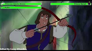 The Swan Princess 1994 Woods Chase with healthbars [upl. by Maloy463]