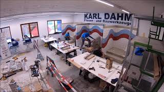 WorldSkills Ausscheidungswettbewerb der Fliesenleger bei den Karl Dahm Handwerkertagen 2019 [upl. by Euqininod]