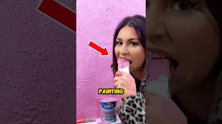 Girl Starts Eating Paint 😳 [upl. by Iroc]