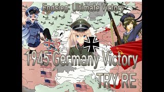 HOI41945모드 클리어 Endsieg Ultimate Victory mod 1945 Germany Victory [upl. by Mariande]