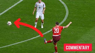 🇨🇭🇭🇺 Michel Aebischer goal amp assist vs Hungary in Switzerland vs Hungary EURO 2024 Match [upl. by Jacobina]