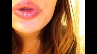 Up Close Lip SmackingMouth SoundsGlossy Lips ASMR [upl. by Eetnod353]