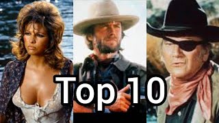 Top 10 Western Movie Scenes [upl. by Ondine]