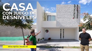 CASA en DESNIVELES con ESPACIOS VERSÁTILES  Obras Ajenas  Studio D5 [upl. by Suivart452]