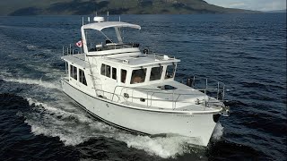 Helmsman Trawlers 38E Pilot House  Calibre Yachts [upl. by Sirromaj526]