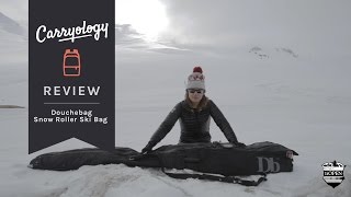 Douchebag Snow Roller Ski Bag Review  Carryology  1iOpen [upl. by Calie]