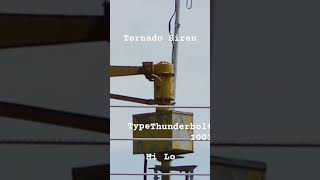 Tornado siren Hi Lo 10 [upl. by Arnold]