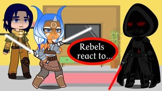 Star Wars☆ Rebels react to Anakin SkywalkerDarth Vader 2 ♡ [upl. by Savell140]