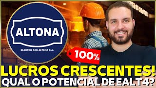 COMPENSA INVESTIR NA EALT4 CONHEÇA O POTENCIAL DE CRESCIMENTO DA AÇO ALTONA  EALT3  EALT4 [upl. by Onairda583]