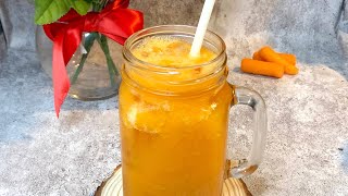 Healthy Homemade CARROTS amp APPLE Smoothie for Weightloss shorts smoothie weightlossdrink [upl. by Uv283]