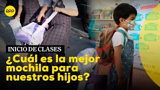 Inicio de clases ¿Cuál es la mejor mochila escolar 🎒 [upl. by Evod]