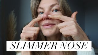 SLIMMER amp SHARPER NOSE Massage amp Exercises [upl. by Nelyahs42]