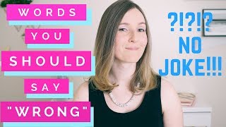 AMERICAN ACCENT TRAINING 15 Words you SHOULD pronounce “WRONG” in American English [upl. by Venus]