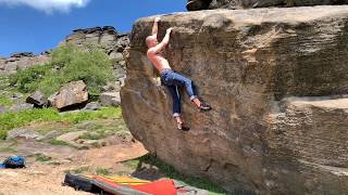 Stanage  Jerry’s Finish 6C [upl. by Kask275]