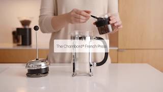 BODUM®  How To  Chambord® French Press [upl. by Einberger]