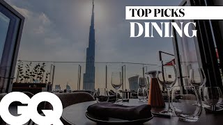 8 Restaurants With A View In Dubai  GQ Middle East [upl. by Malynda]