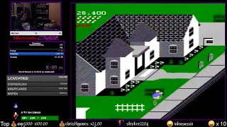 NES Paperboy Perfect Delivery 1033949 Previous WR  Twitch Stream [upl. by Eatnom]