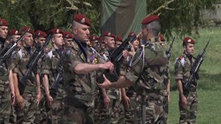 3ème RPIMa  Une nouvelle compagnie intègre le régiment [upl. by Kryska643]