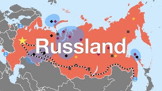 Russland  Wirtschaft und Infrastruktur [upl. by Yedok718]