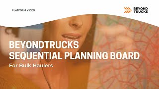 BeyondTrucks Sequential Planning Board [upl. by Klaus550]