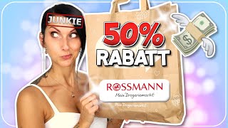 Bin PLEITE  Es gab 50 Bei Rossmann  Drogerie Haul  Rossmann Haul  Frühlingsrolina [upl. by Parthenia]