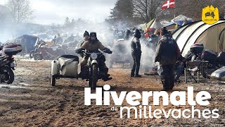 Hivernale des Millevaches en sidecar Ural  Un délire de motards givrés [upl. by Ssej]