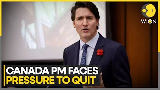 Canadian PM Trudeau Faces Pressure To Quit After Election Loss In His Hometown Montreal  WION News [upl. by Akram]