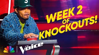 The Best Performances from the Final Week of Knockouts  The Voice  NBC [upl. by Pernell]