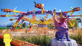 SKYBENDER Ride Video Full Offride  PNE Playland [upl. by Einafets]