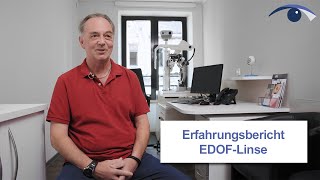 Erfahrungen mit EDOF Linsen  Patientenbericht [upl. by Eednas]