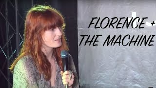 Florence Welch on adding a harp to her music [upl. by Ennaitsirk573]